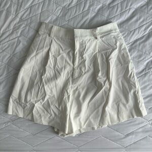 UNIQLO High Waist White Shorts